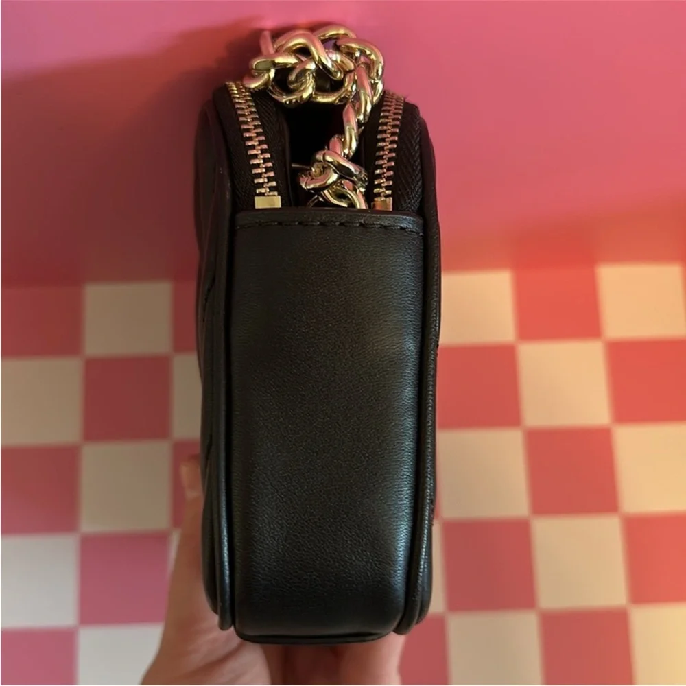 Kate Spade Briar Lane Chevron Quilted Crossbody Bag (Gold chain) - Picture 10 of 11